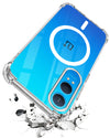 For OnePlus Nord CE 4 Lite Back Cover Shockproof Crystal-Clear (Magsafe Wireless Support | Drop & Camera Protection | Hard Polycarbonate)