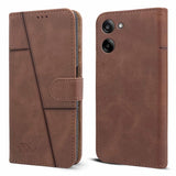 For Oneplus Nord CE 5 Flip Cover Case (Stitched Leather with Magnetic Closure)