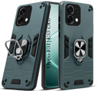For Oppo F31 5G | Oppo F33 5G Back Cover Case Hybrid Armor (Shockproof Dual Layer Polycarbonate |Ring Holder Kickstand)