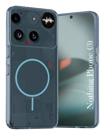For Nothing Phone 3 Back Cover Case Silicone (Slim Paper Thin | Camera Protection Bump | Minimalist Professional | Soft Flexible)