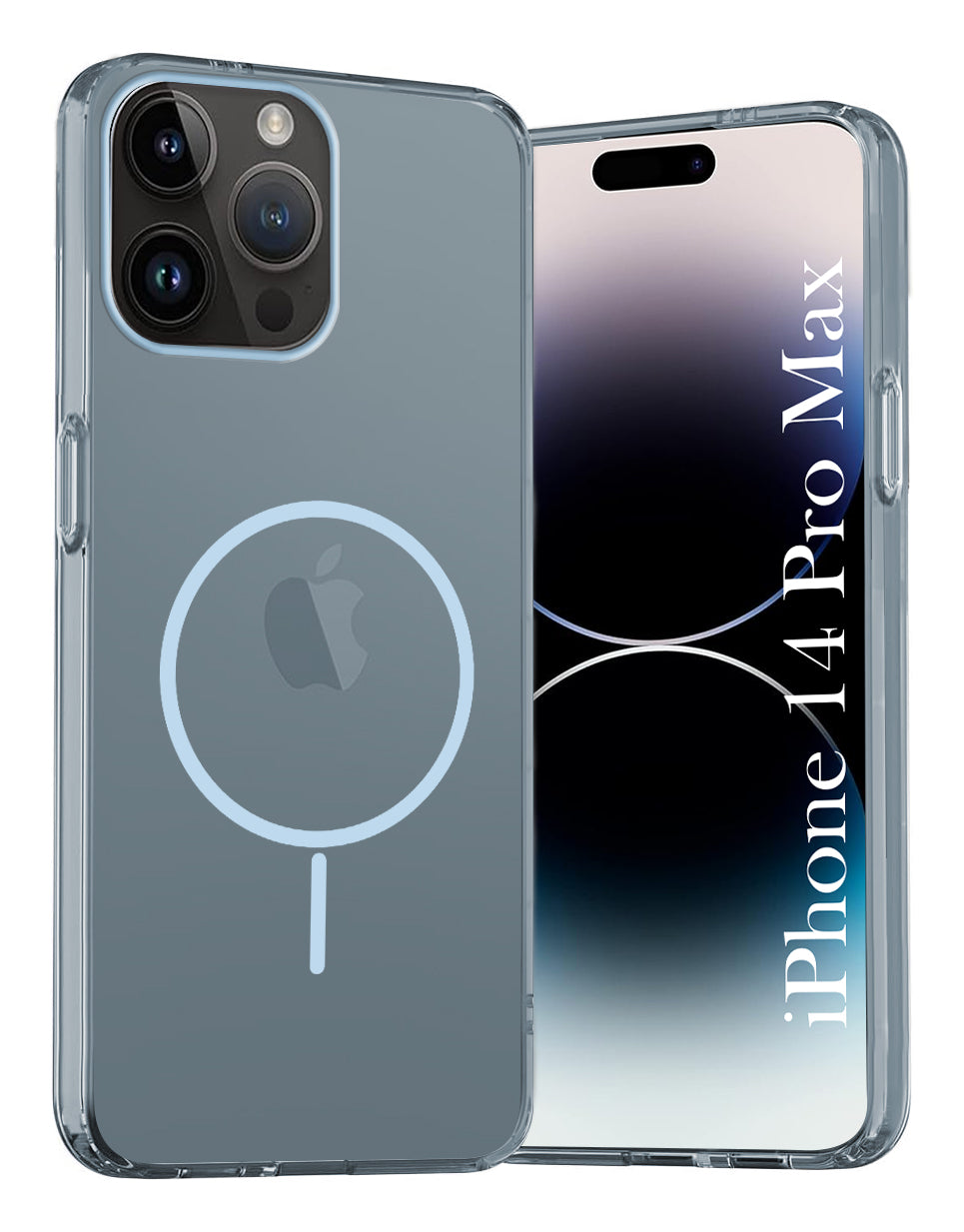 For Apple iPhone 14 Pro Max Back Cover Case Silicone (Slim Paper Thin | Camera Protection Bump | Minimalist Professional | Soft Flexible) "
