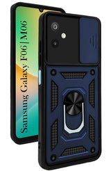 For Samsung Galaxy F06 | Samsung Galaxy M06 Back Cover Case (Hybrid Dual Armor Polycarbonate)