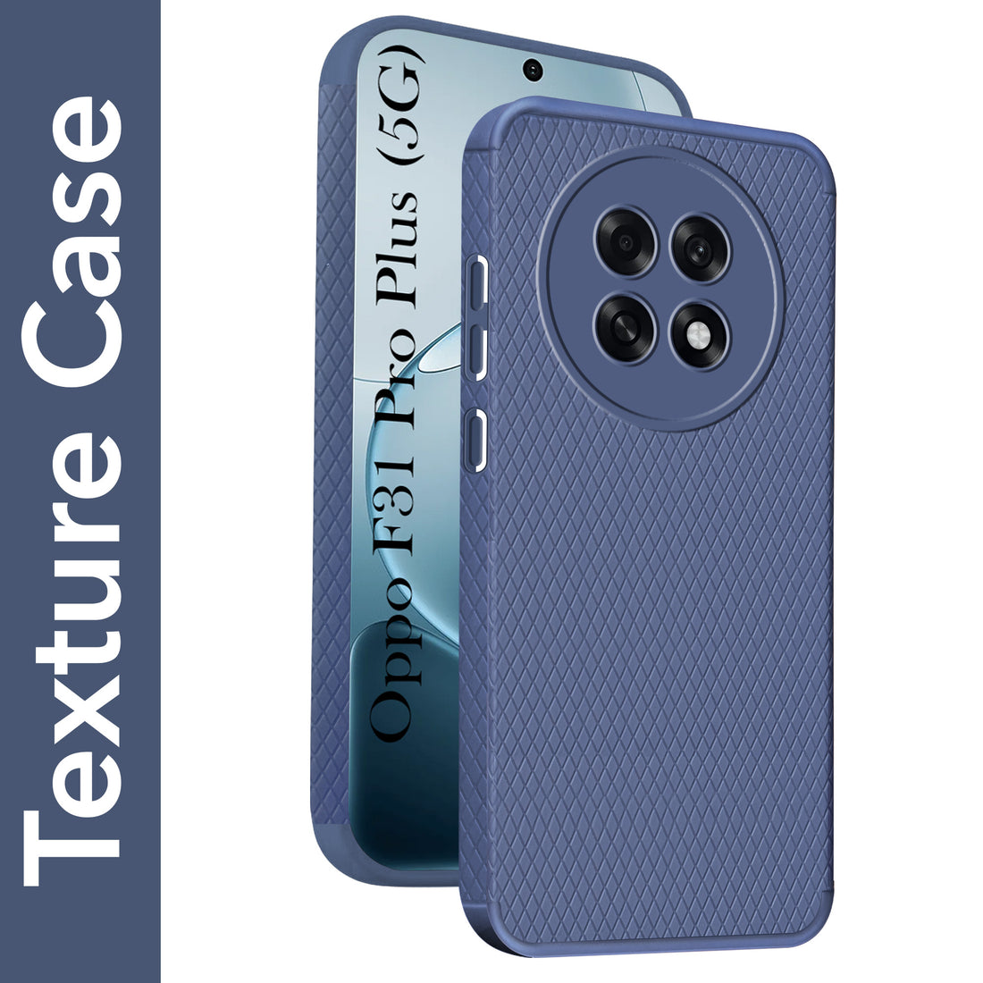 For Oppo F31 Pro Plus Back Cover Case Liquid Silicone (Camera Protection | Side Grip Texture | Soft and Flexible)