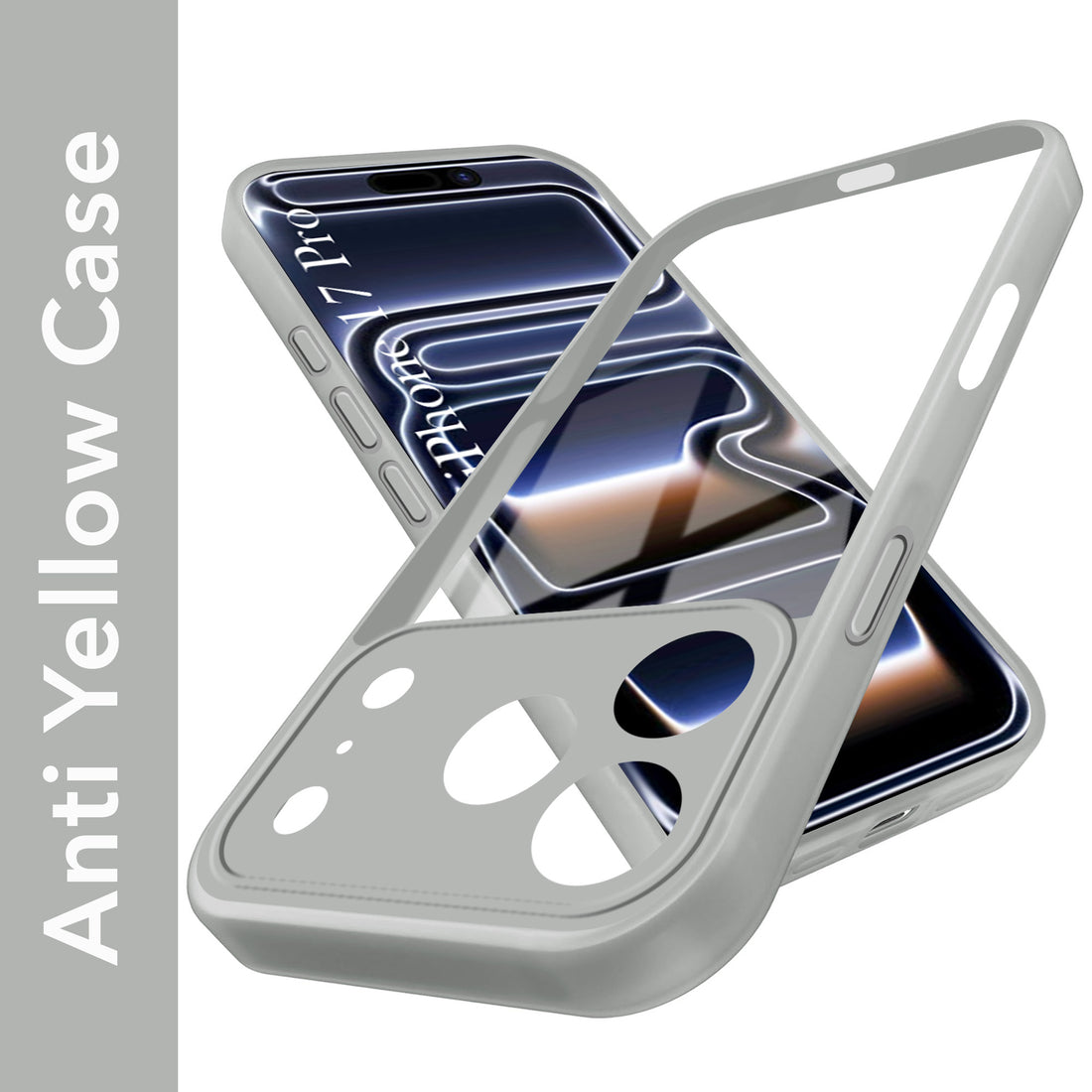 For Apple iPhone 17 Pro Back Cover Case Ultra-Hybrid (Lifetime Anti Yellow | Anti Scratch | Crystal Clear Shockproof)