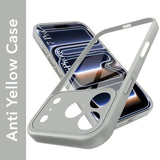 For Apple iPhone 17 Pro Back Cover Case Ultra-Hybrid (Lifetime Anti Yellow | Anti Scratch | Crystal Clear Shockproof)