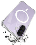 For Samsung Galaxy A37 5G Back Cover Shockproof Crystal-Clear (Magsafe Wireless Support | Drop & Camera Protection | Hard Polycarbonate)