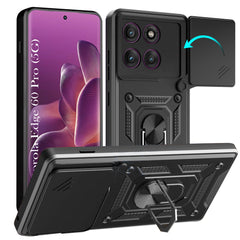For Motorola Moto Edge 60 Pro Back Cover Case (Hybrid Dual Armor Polycarbonate)