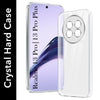 For Realme 13 Pro | Realme 13 Pro Plus 5G Back Cover Case (Hybrid Crystal panel with Side Soft PU | Camera Protection | HD Clear Shockproof)