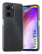 For Vivo Y16 Back Cover Case Silicone (Slim Paper Thin | Camera Protection Bump | Minimalist Professional | Soft Flexible)