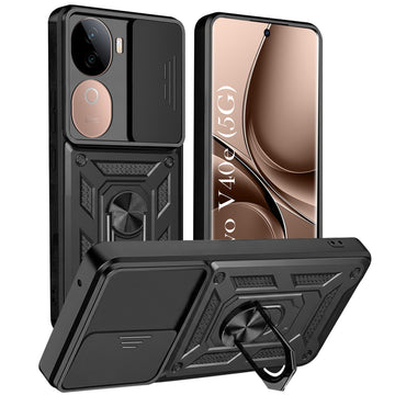 For Vivo V40e Back Cover Case (Hybrid Dual Armor Polycarbonate)