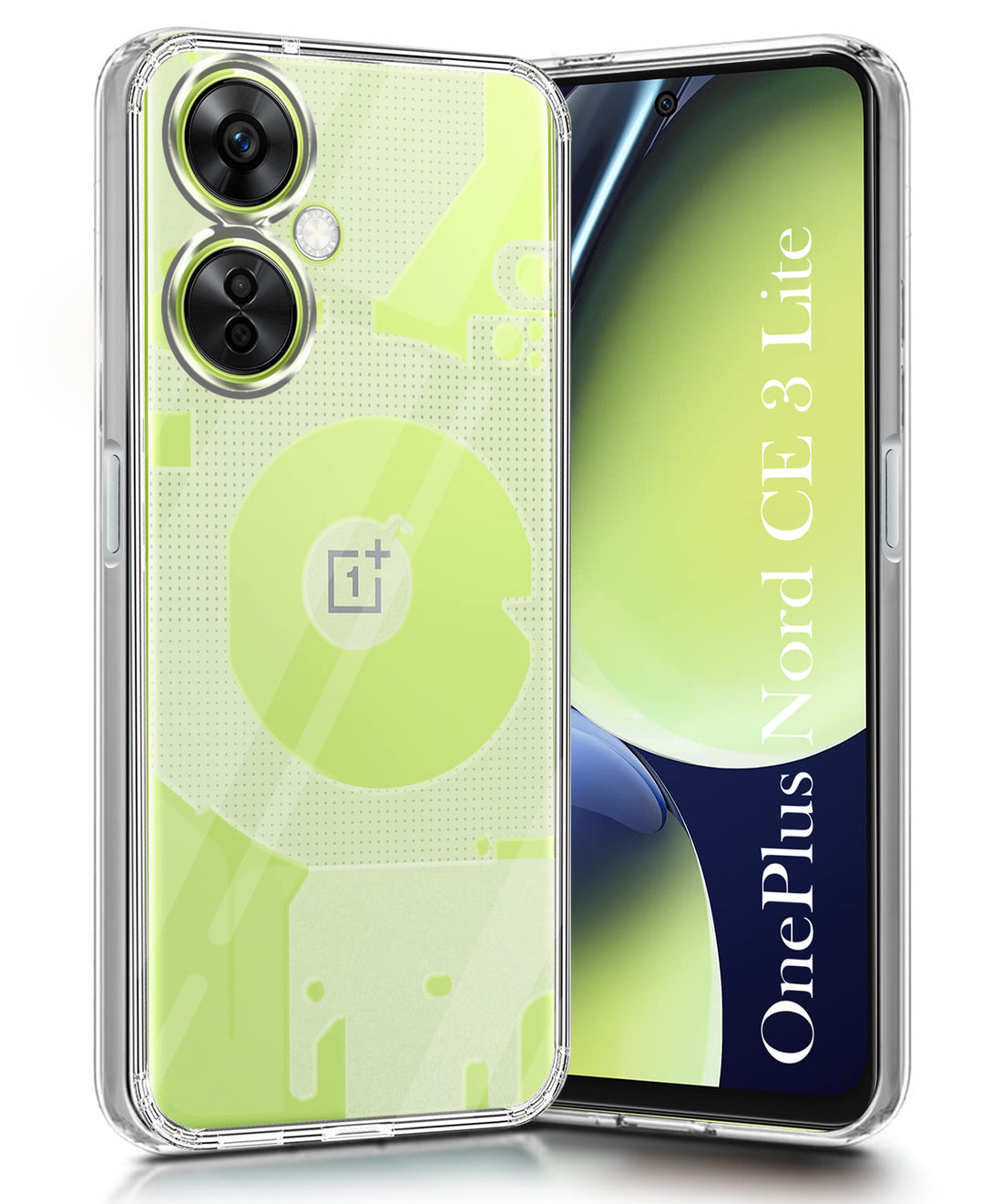 For OnePlus Nord CE 3 Lite  Back Cover (Silicone Matte Shockproof Case with Camera Protection | Soft and Flexible | Transparent)