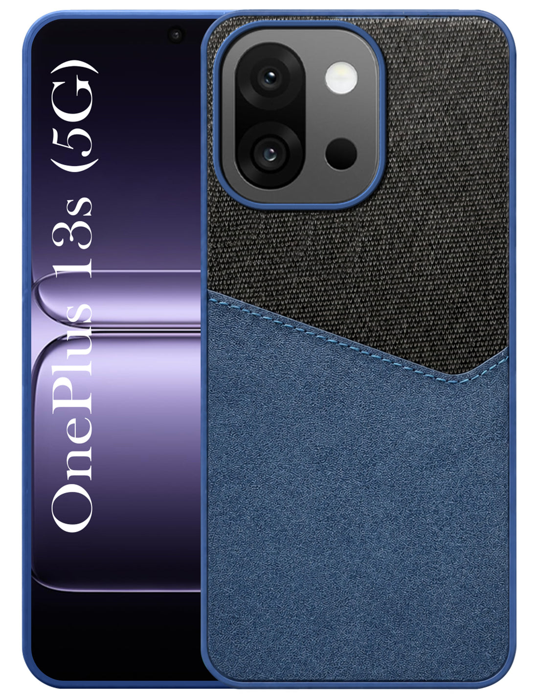 For OnePlus 13s (Dual PU Leather Stitch | Professional Minimalist | Soft and Flexible)