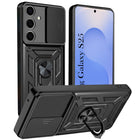 For Samsung Galaxy S25 Back Cover Case (Hybrid Dual Armor Polycarbonate)