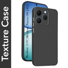 For Realme 15T | Realme Narzo 90 Back Cover Case(Camera Protection | Side Grip Texture | Soft and Flexible)