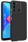 For Tecno Spark 8C Back Cover Case (Liquid Silicone | Side Grip | Camera Protection)