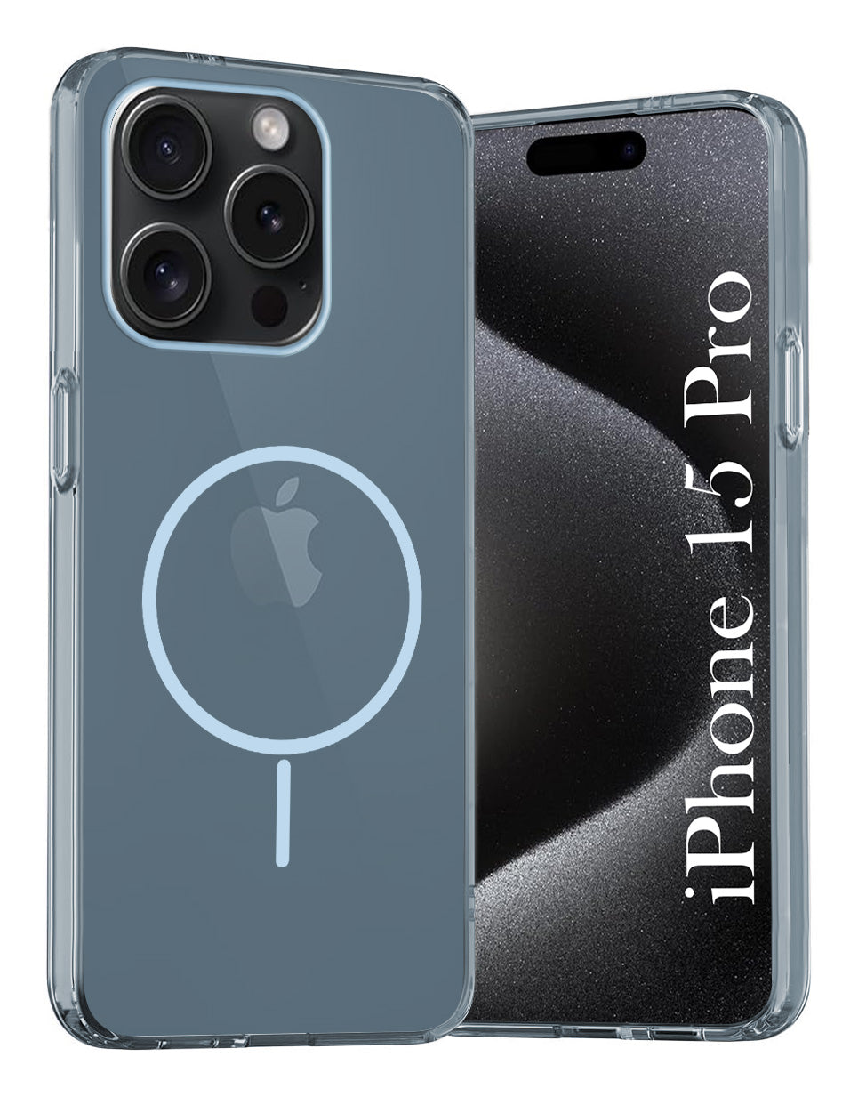 For Apple iPhone 15 Pro Back Cover Case Silicone (Slim Paper Thin | Camera Protection Bump | Minimalist Professional | Soft Flexible)
