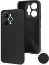 For Realme 15 Back Cover Case (Matte Finish Silicone with Inside Fiber cloth)