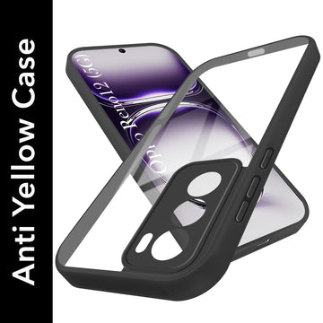 For Oppo Reno12 5G | Oppo Reno 12 5G Back Cover Case (Lifetime Anti Yellow | Anti Scratch | Crystal Clear Shockproof)