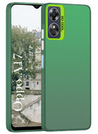For Oppo A17 Hard Back Cover Case (Velvet Touch | Professional Glossy Finish | Camera Protection Bump)