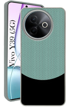 For Vivo Y39 Back Cover Case (Elegant PU Leather Finish | Premium Minimalist Professional | Camera Protection Bump)