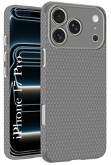 For Apple iPhone 17 Pro Back Cover Case(Camera Protection | Side Grip Texture | Soft and Flexible)