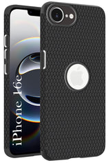 For Apple iPhone 16e  Back Cover Case (Liquid Silicone | Side Grip | Camera Protection)