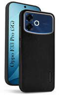 For Oppo F33 Pro 5G Back Cover Case Rubberised (Textured Grip Design | Camera Protection | Slim and Light Weight | Soft Touch and Feel)