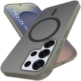 For Samsung Galaxy S25 Ultra Back Cover Case (Frosted Matte Feel | MagSafe Compatible Wireless Charging | Polycarbonate Material)