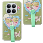 For Xiaomi Redmi Note 15 Pro 5G Back Cover Case (3D Cute Heart Strap Holder | Camera Protection | Designer Girls Print)
