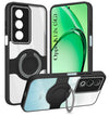For Oppo K12x 5G Back Cover Case with stand (Built-in Ring Holder Kickstand | Lifetime Anti Yellow | Camera Protection)