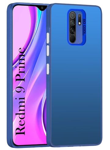 For Xiaomi Mi Redmi 9 Prime Hard Back Cover Case (Velvet Touch | Professional Glossy Finish | Camera Protection Bump)