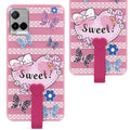 For Vivo Y21 (2021) Back Cover Case (3D Cute Heart Strap Holder | Camera Protection | Designer Girls Print)