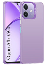 For Oppo A3X 5G | Oppo A3 5G Hard Back Cover Case (Velvet Touch | Professional Glossy Finish | Camera Protection Bump)