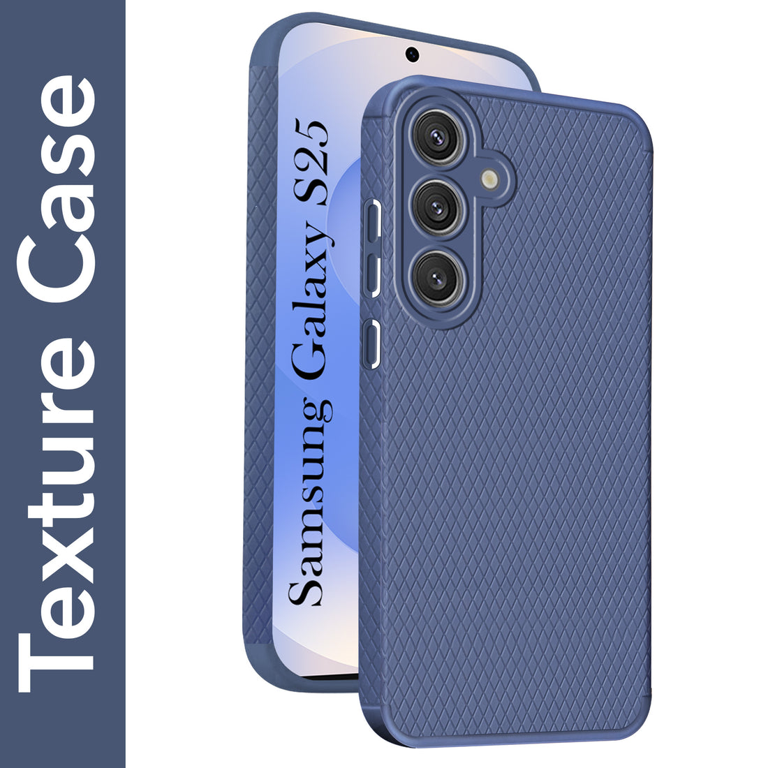 For Samsung Galaxy S25 Back Cover Case (Liquid Silicone | Side Grip | Camera Protection)
