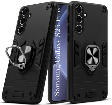 For Samsung Galaxy S25 Plus Back Cover Case (Shockproof Polycarbonate Dual Layer Hybrid Armor)