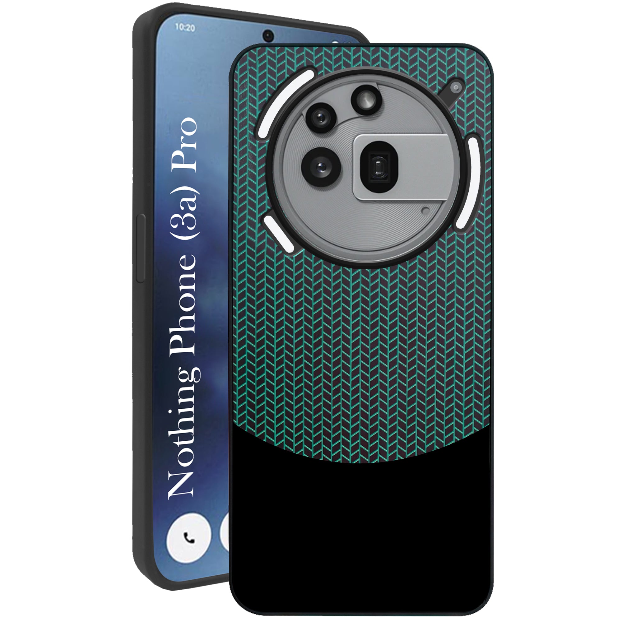 For Nothing Phone 3A Pro 5G Silicone Finish Back Cover Case (Premium Minimalist Professional Feel | Camera Protection Bump)
