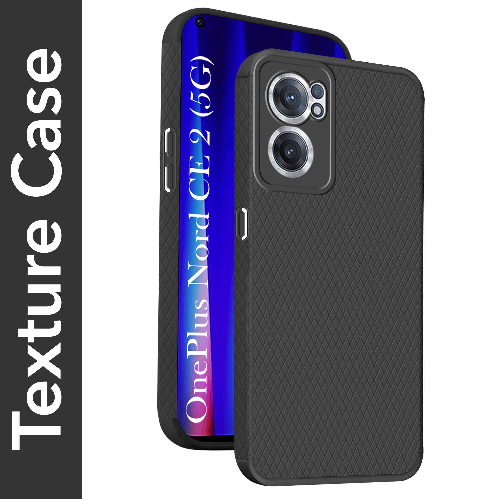 For OnePlus Nord CE 2 5G Back Cover Case (Liquid Silicone | Side Grip | Camera Protection)