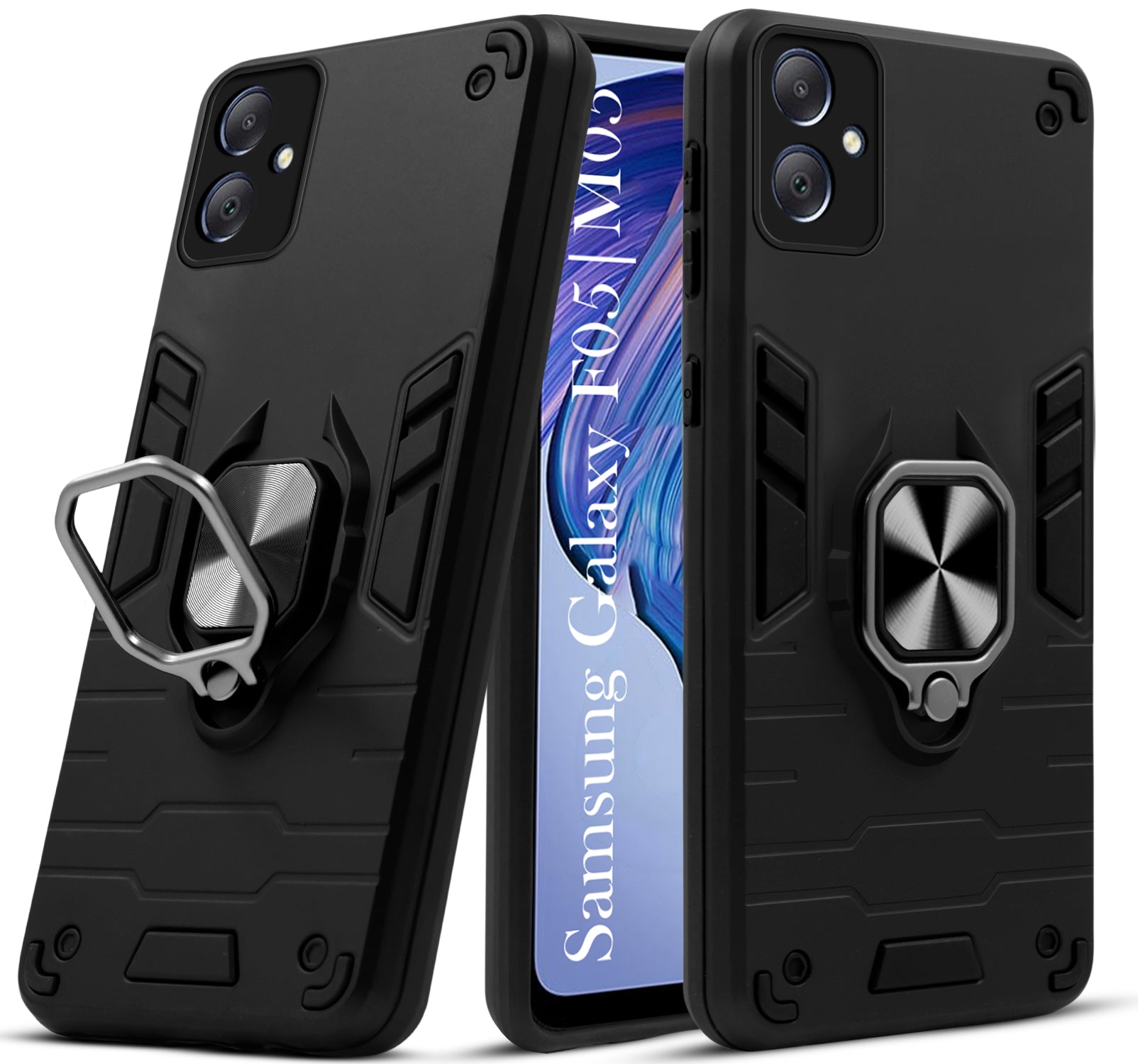 For Samsung Galaxy F05 | M05 Back Cover Case (Shockproof Polycarbonate Dual Layer Hybrid Armor)