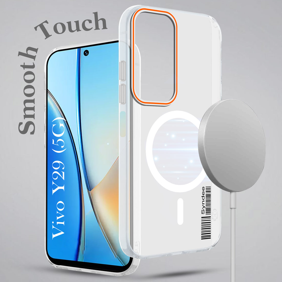 For Vivo Y29 Back Cover Case (Soft Touch | Camera Bump Protection | MagSafe Compatible | Matte Finish)