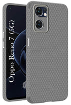 For Oppo Reno7 5G | Reno 7 5G Back Cover Case (Camera Protection | Side Grip Texture | Soft and Flexible)