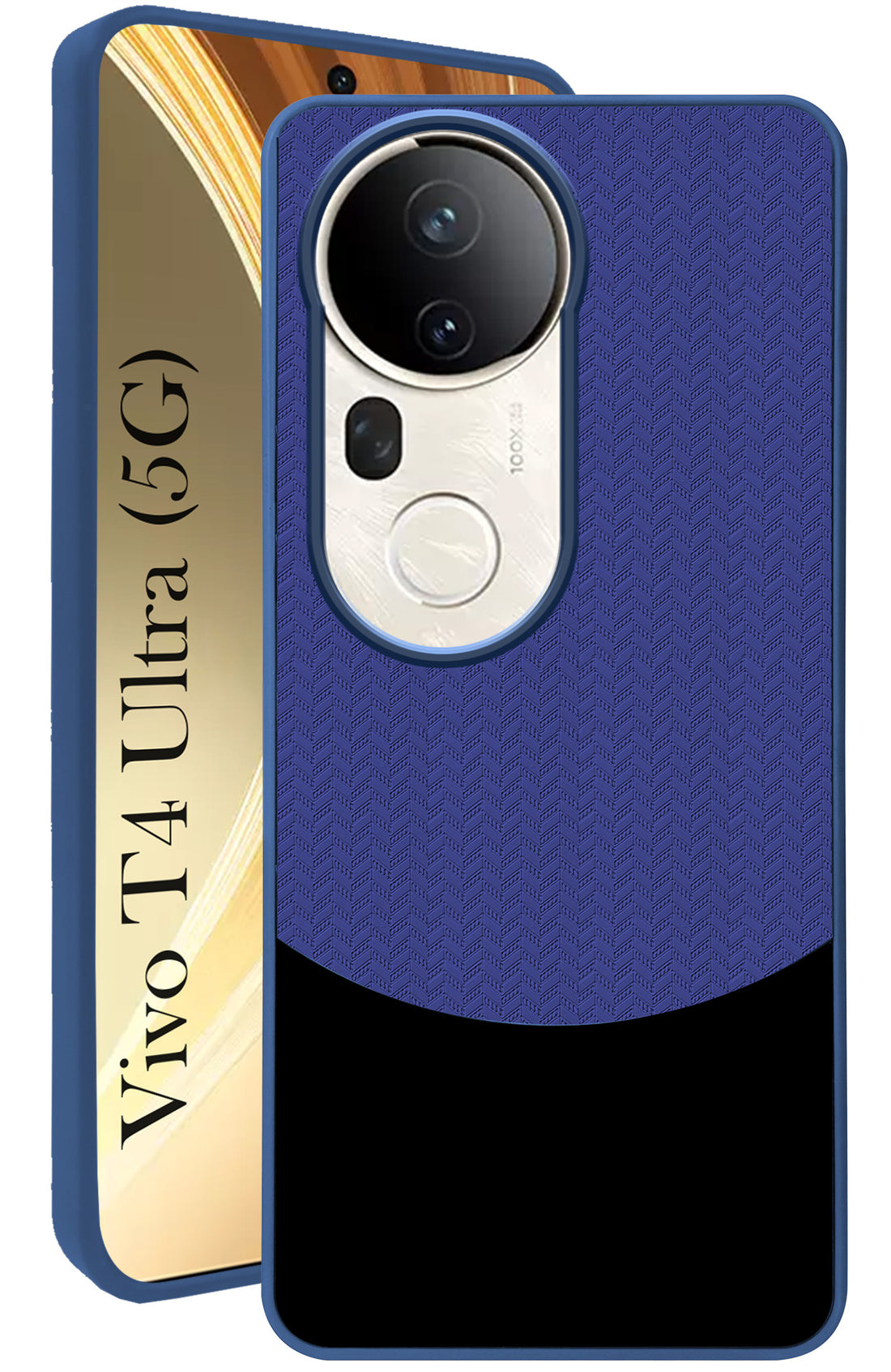 For Vivo T4 Ultra Silicone Finish Back Cover Case (Premium Minimalist Professional Feel | Camera Protection Bump)