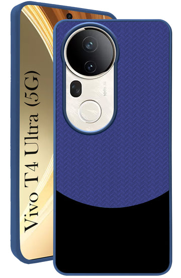 For Vivo T4 Ultra Silicone Finish Back Cover Case (Premium Minimalist Professional Feel | Camera Protection Bump)