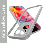 For Vivo iQOO Z7 Pro Back Cover Case Ultra-Hybrid(Lifetime Anti Yellow | Anti Scratch | Crystal Clear Shockproof)