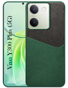 For Vivo Y300 Plus Back Cover Case (Dual PU Leather Stitch | Professional Minimalist | Soft and Flexible)