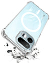 For Realme 16T 5G Back Cover Shockproof Crystal-Clear (Magsafe Wireless Support | Drop & Camera Protection | Hard Polycarbonate)