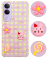 For Vivo V70 FE 5G Back Cover Case (3D Cute Cartoons | Hard Back Side Soft | Matte Premium Finish | HD Printing)