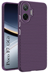 For Xiaomi Poco F7 5G Back Cover Case (Liquid Silicone | Side Grip | Camera Protection)