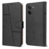 For Oneplus Nord CE 5 Flip Cover Case (Stitched Leather with Magnetic Closure)