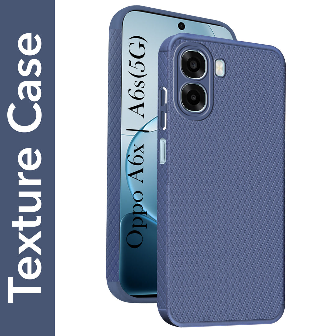 For Oppo A6X | Oppo A6s Back Cover Case Liquid Silicone (Camera Protection | Side Grip Texture | Soft and Flexible)