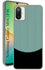 For Samsung Galaxy F06 | Samsung Galaxy M06  Back Cover Case (Elegant PU Leather Finish | Premium Minimalist Professional | Camera Protection Bump)